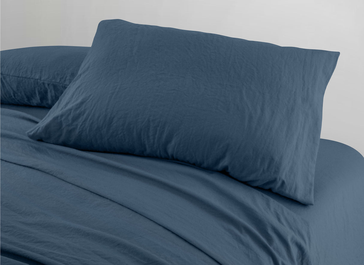 Sábanas Edsel · Microfibra lavada en piedra