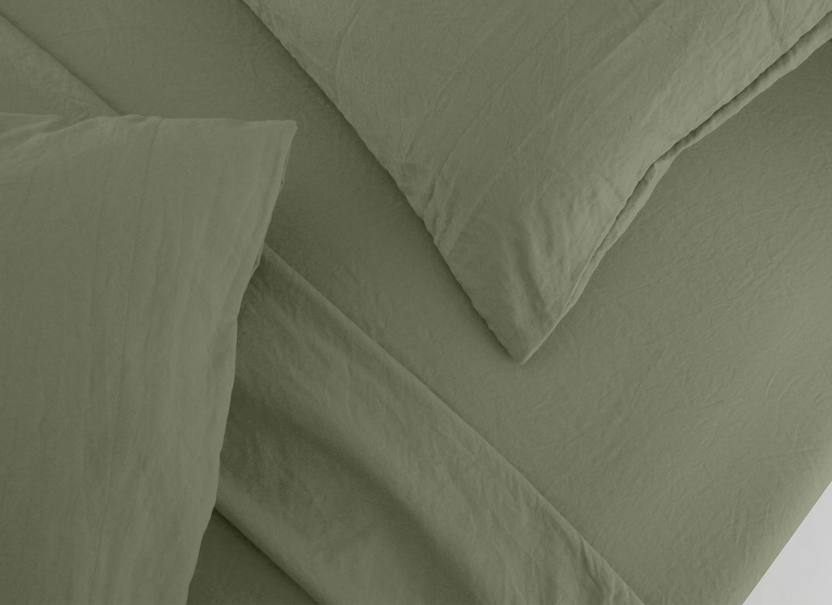 Sábanas Nanuk · Microfibra lavada en piedra