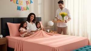 Sábanas + Almohadas Satín de 300 Hilos GRATIS