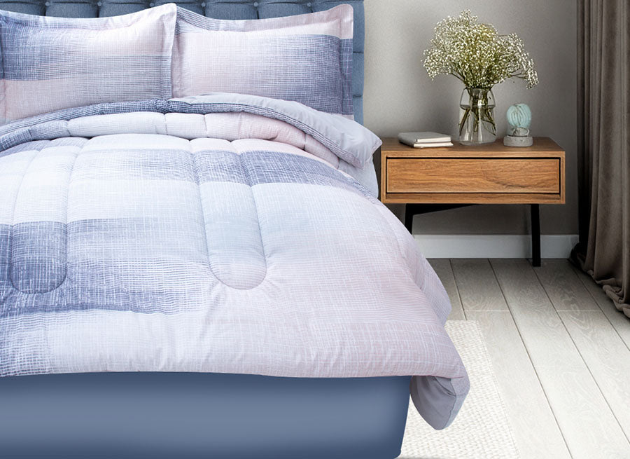 Coordinado Garth | Edredón y Fundas decorativas | Microfibra Ultrasuave