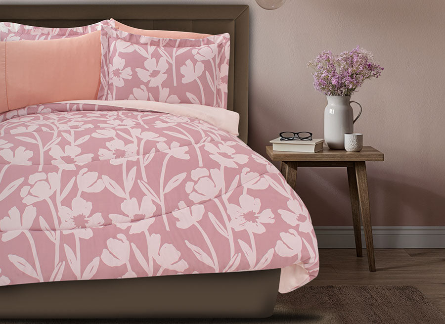 Coordinado Evalin | Edredón y Fundas decorativas | Microfibra Ultrasuave