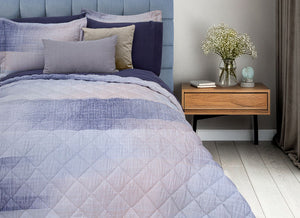 Coordinado Garth | Colcha y Fundas decorativas | Microfibra Ultrasuave