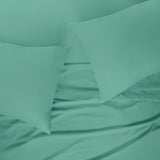 Sábanas Alix Eucalipto Queen | 100% Microfibra | Ultrasuave*