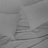 Sábanas Alix Gris Matrimonial | 100% Microfibra | Ultrasuave*