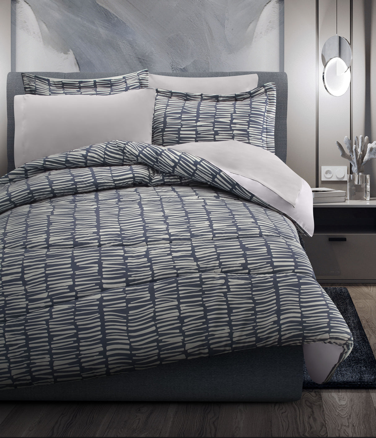 Coordinado Akita King | Edredón y Fundas decorativas | Microfibra Ultrasuave *