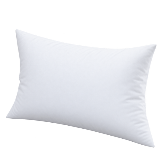 Almohada de Tejido de Percal de 180 Hilos | 50% algodón, 50% poliéster | Estándar