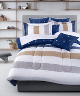 Coordinado Bastian King | Edredón y Fundas decorativas | Microfibra Ultrasuave*