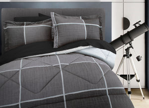 Coordinado Bohen | Queen Size | Edredón y Fundas decorativas*