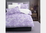 Coordinado Cindel Lila | Edredón y Fundas decorativas | 100% Algodón