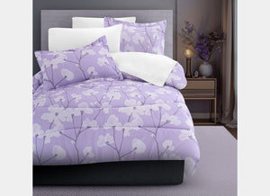 Coordinado Cindel Lila (Edredón y Fundas decorativas)