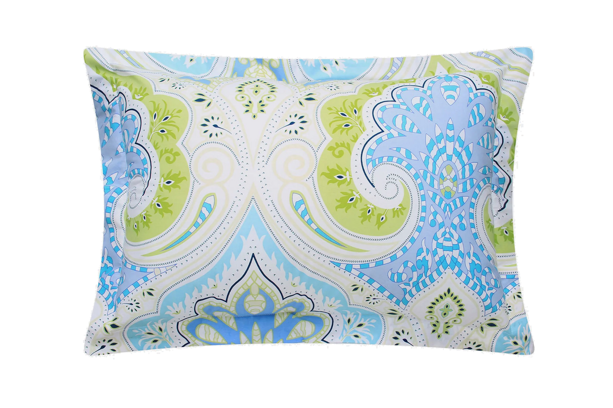 Coordinado Vaisha | Queen Size | Edredón y Fundas decorativas*
