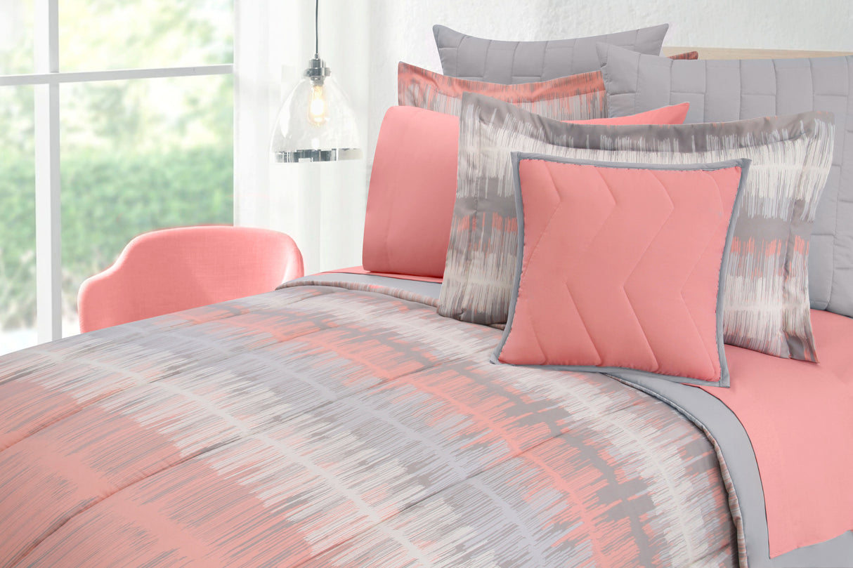 Sábanas Darby Rosa King | 100% Microfibra | Ultrasuave *