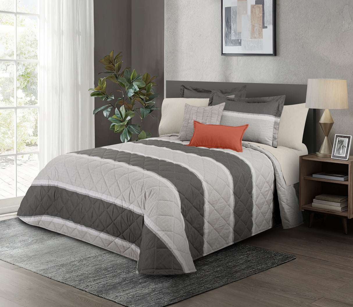 Colcha Francis Matrimonial | Microfibra Ultrasuave*