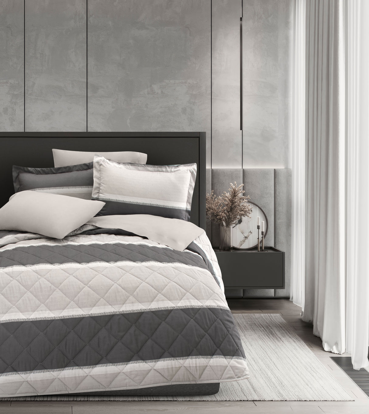 Colcha Francis Matrimonial | Microfibra Ultrasuave*