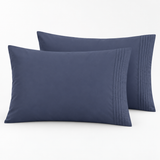 Funda para almohada Caliope  - Azul Medianoche | por pieza
