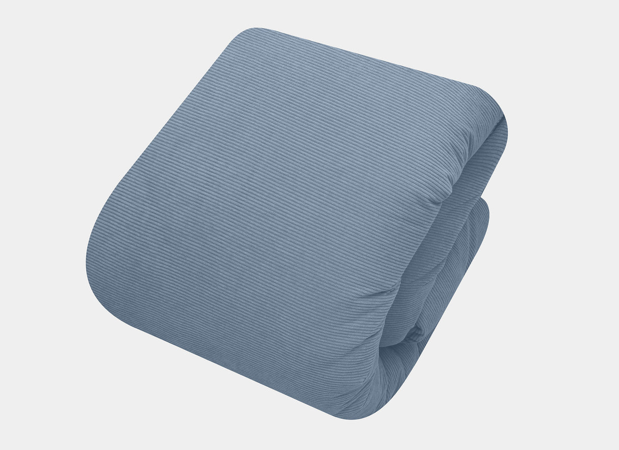 Duvet Khaleb · confeccionado en Pana · Atemporal, Suave y con Relieve · Dinámico y Relajado ·