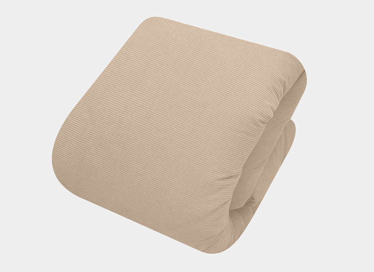 Duvet Khaleb · confeccionado en Pana · Atemporal, Suave y con Relieve · Dinámico y Relajado ·
