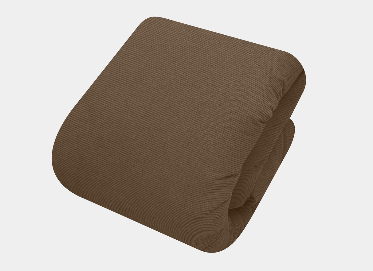 Duvet Khaleb · confeccionado en Pana · Atemporal, Suave y con Relieve · Dinámico y Relajado ·