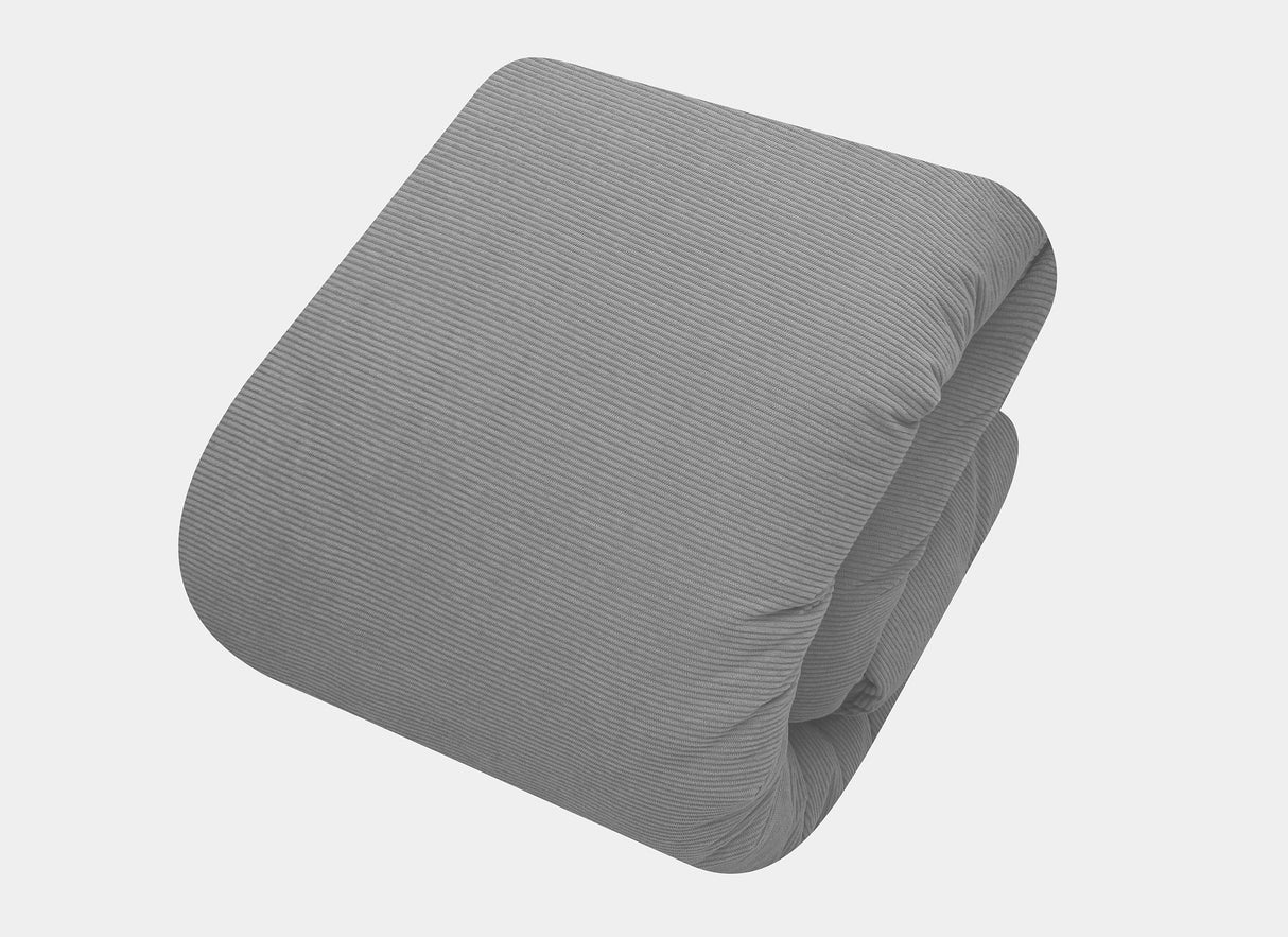 Duvet Khaleb · confeccionado en Pana · Atemporal, Suave y con Relieve · Dinámico y Relajado ·