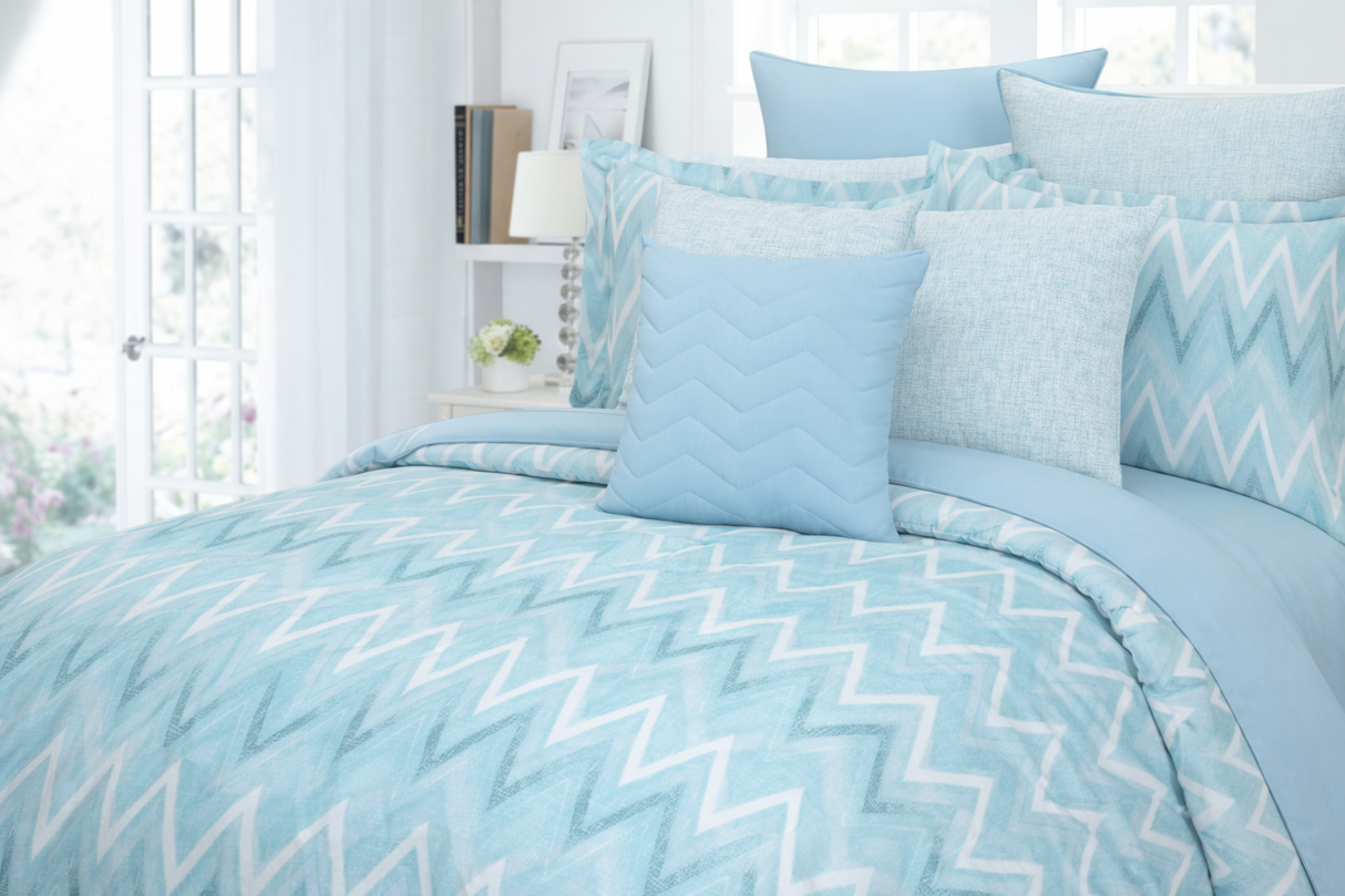 Coordinado Lars Individual | Funda Duvet y Cojín Euro | Microfibra Ultra Suave*
