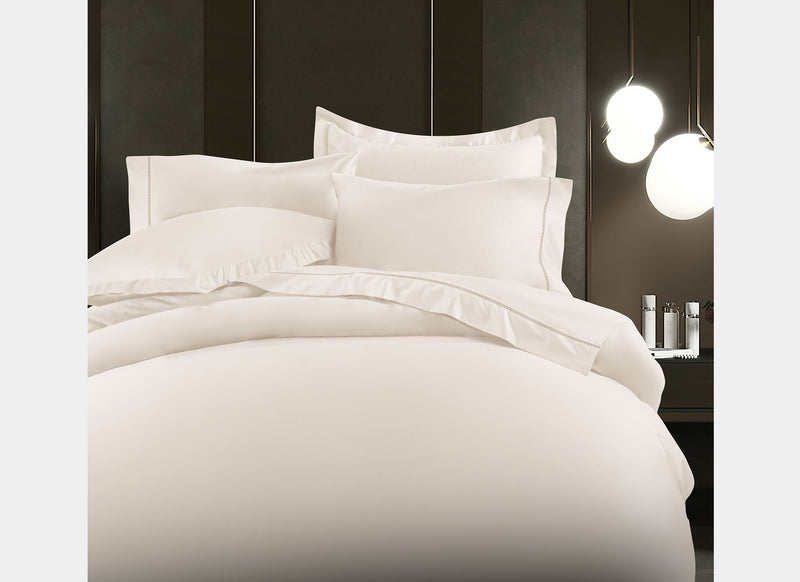 Duvet Mantova · 100% Algodón · Tejido de satín de 500 hilos · Máxima frescura · Extraordinario descanso ·