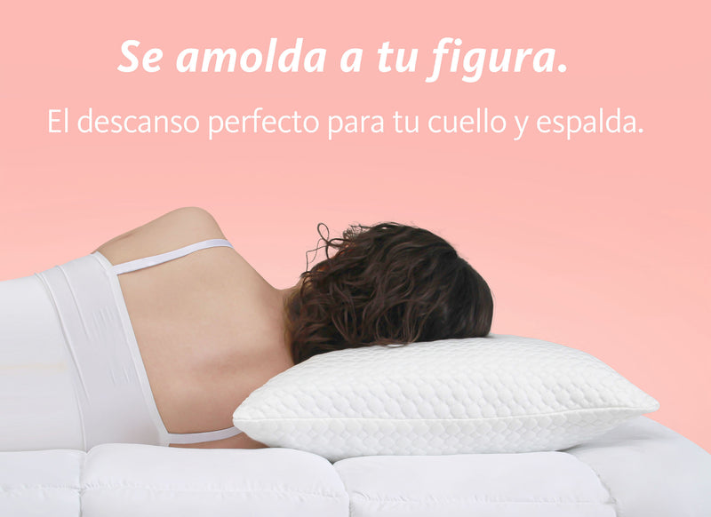 Almohada Memory Foam Normal Blanco