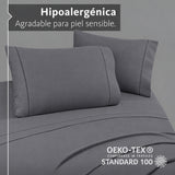 Sábanas Mantova · 100% Algodón · Tejido de Satín de 500 Hilos.