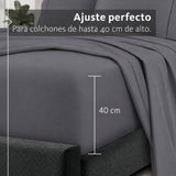 Sábanas Mantova · 100% Algodón · Tejido de Satín de 500 Hilos.