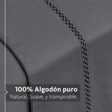 Sábanas Mantova · 100% Algodón · Tejido de Satín de 500 Hilos.