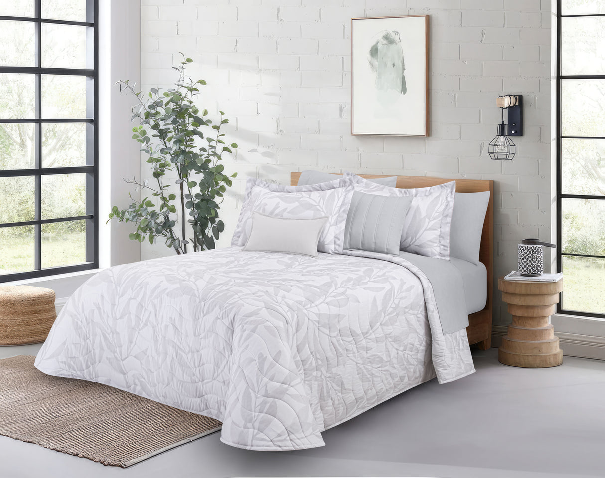 Colcha Piama Beige Matrimonial | Microfibra Ultrasuave*