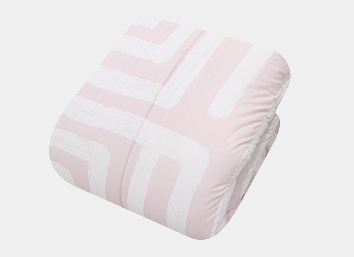 Coordinado Pisani Rosa (Edredón y Fundas decorativas)