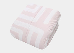 Coordinado Pisani Rosa (Edredón y Fundas decorativas)