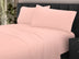 Sábanas Alix Rosa Bruma · 100% Microfibra Ultrasuave.