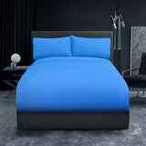 Sábanas Sachi Azul Celeste| King Size |Microfibra Ultrasuave *