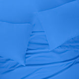 Sábanas Sachi Azul Celeste| King Size |Microfibra Ultrasuave *