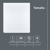 Edredón interior de Seersucker Queen