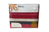 Coordinado Suomi Individual Granate | Cubre Edredón, Cojín decorativo 45cm y Cojín Euro 65 cm. | Microfibra Ultrasuave*