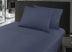 Sábanas Caliope · Azul Medianoche · 100% Tencel · 400 Hilos