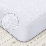 Protector de Colchón King | Transpirable e Impermeable | 80% Algodón, 20% Poliéster.