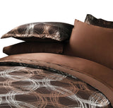 Coordinado Tesla Queen Size | Cubre Edredón, Edredón Interior y Fundas decorativas | Mezcla de fibras*