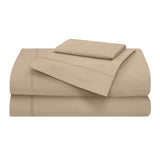 Sábanas Zarco Queen Size Capuchino | 50% algodón, 50% poliéster. | 140 Hilos*