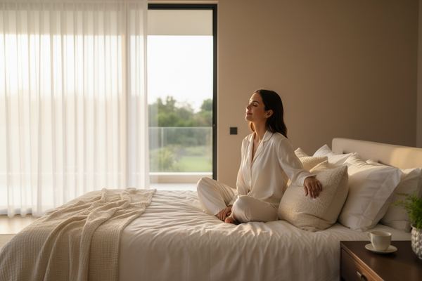 Banner horizontal de lujo