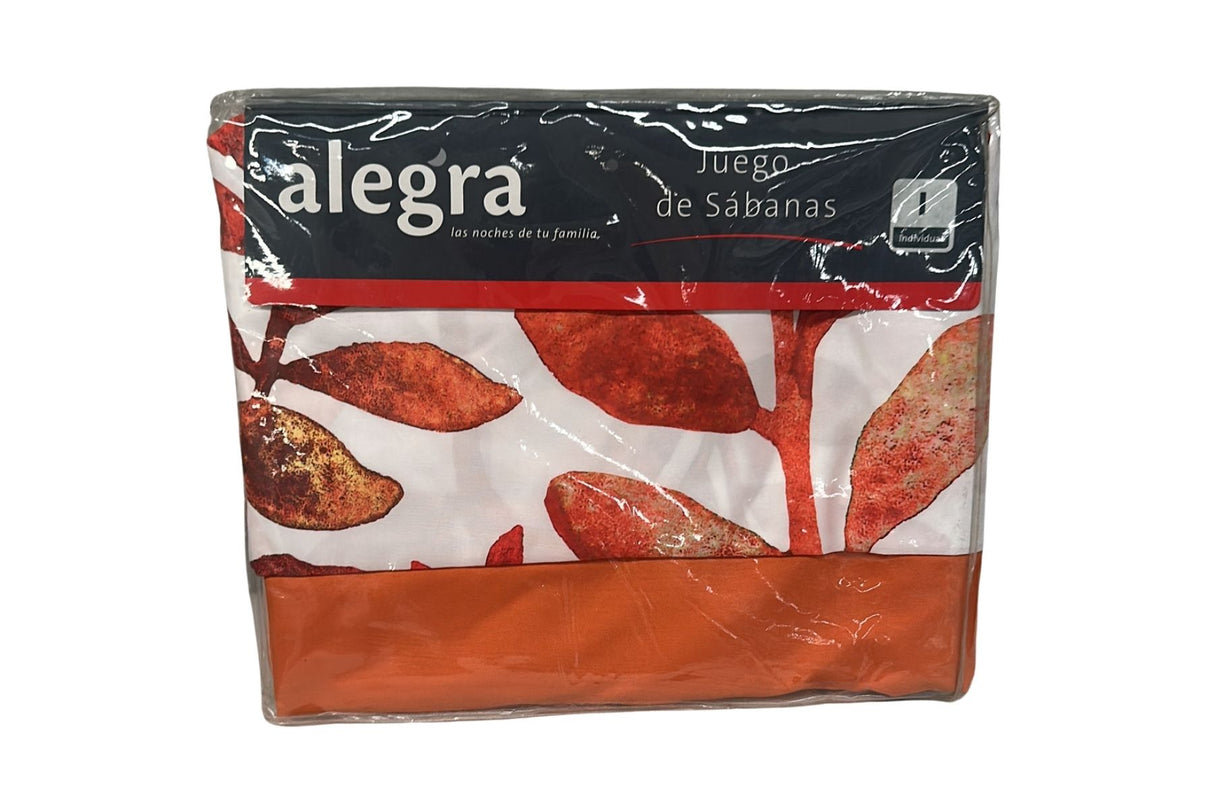 Sábanas Branch Arcilla Individual | 100% Microfibra | Ultrasuave*