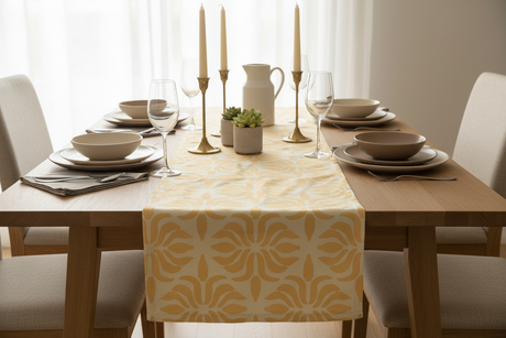 Camino de mesa Akane ambientado versión 2