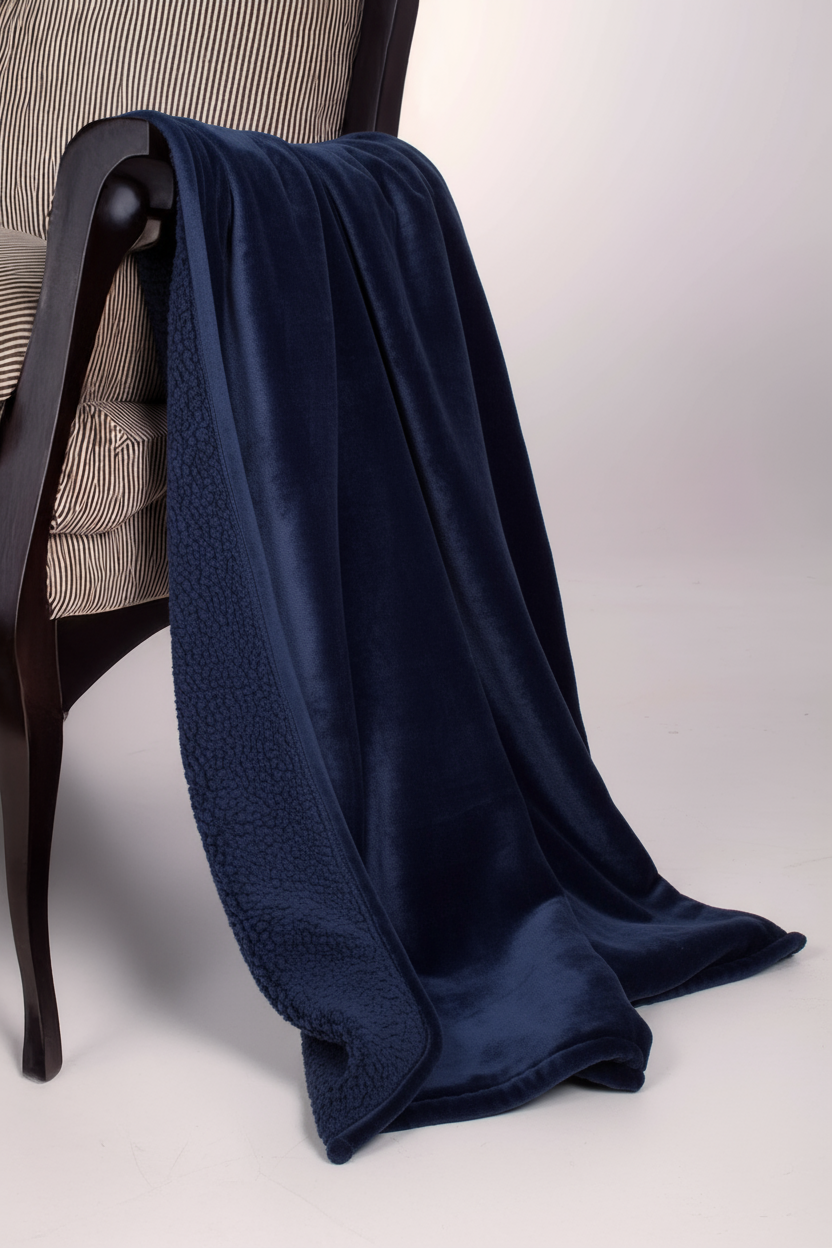 Cobija Azul Marino