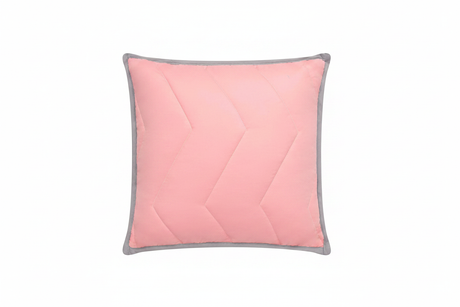 Cojín coral fondo blanco