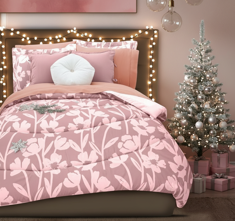 Edredón Evalin con decoración navideña