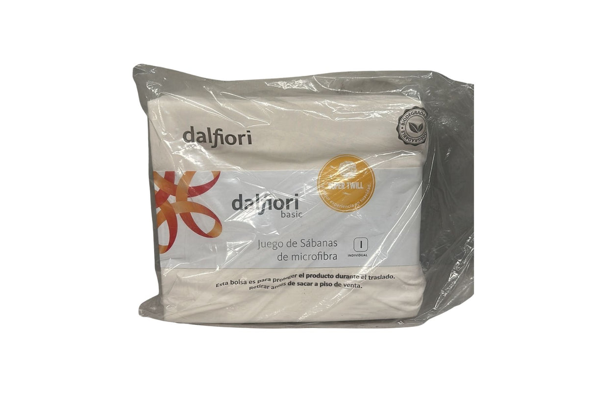 Sábanas Grant Individual Marfil | 100% Microfibra | Ultrasuave.*