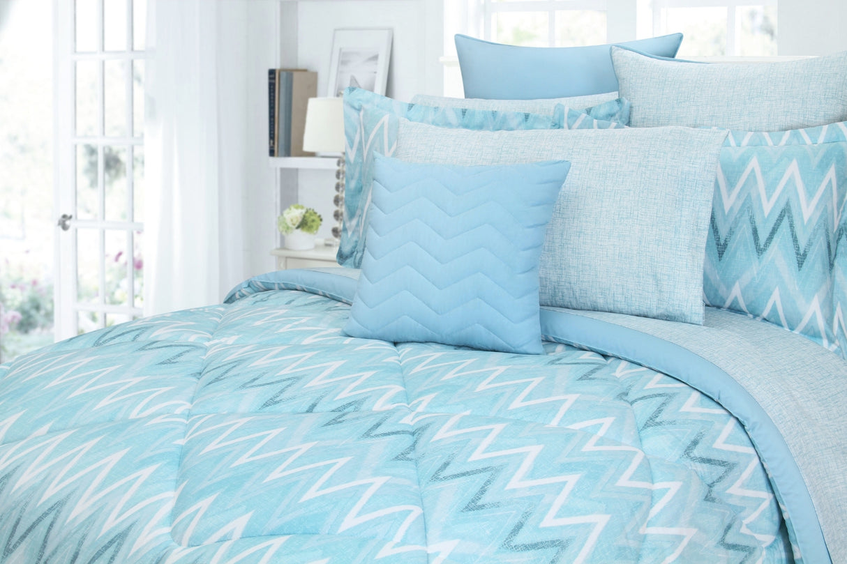 Coordinado Lars Individual | Colcha y Fundas decorativas | Microfibra Ultrasuave*