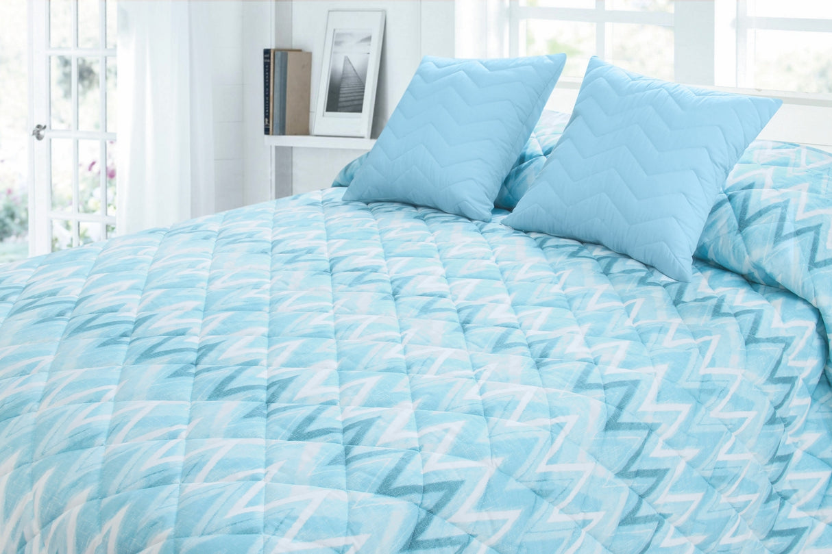 Coordinado Lars Individual | Colcha y Fundas decorativas | Microfibra Ultrasuave*